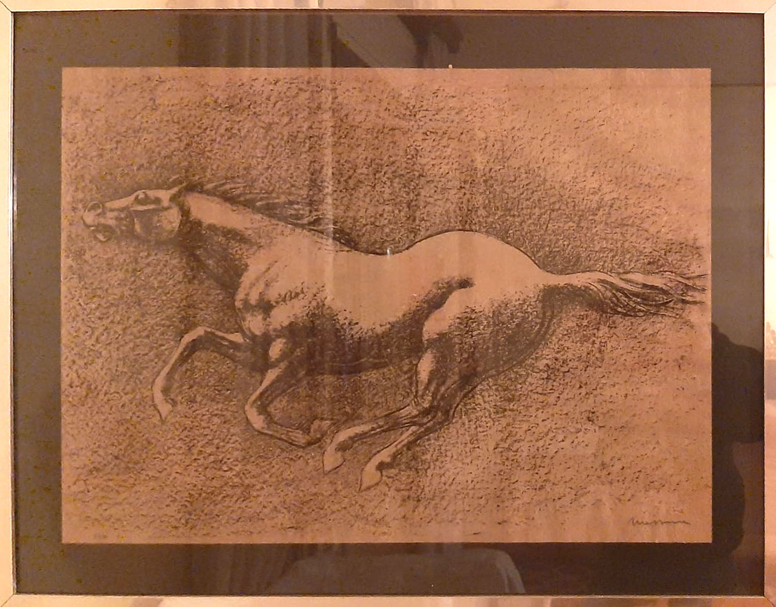 Francesco Messina - Cavallo al galoppo
