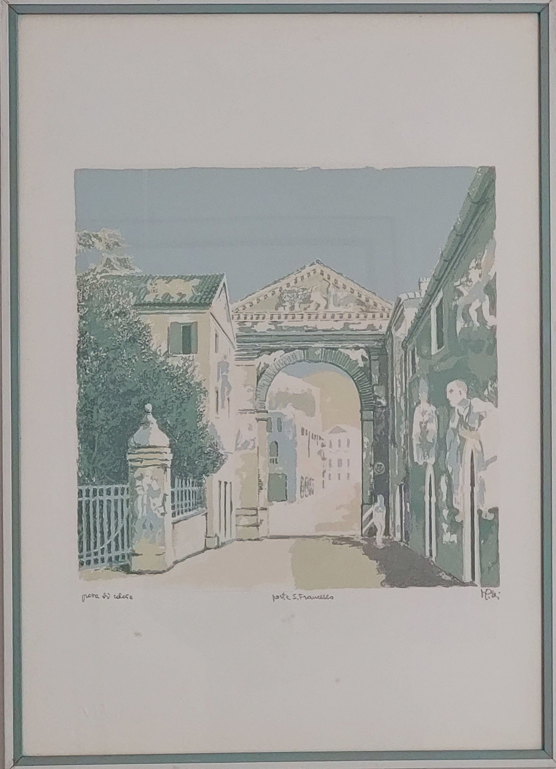 Mario De Poli - Marostica, Porta San Francesco