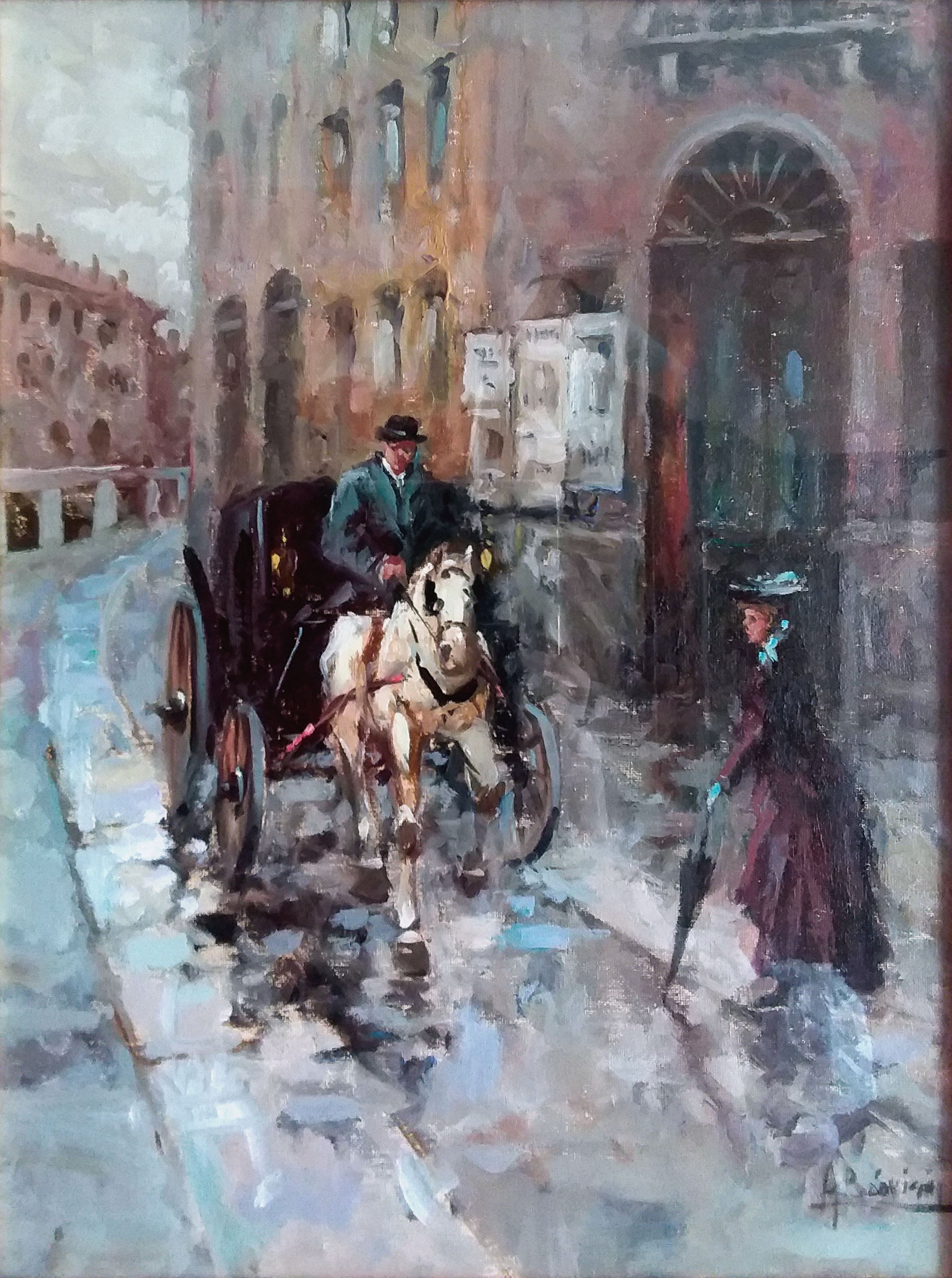 Antonio Bonvicini - A lo largo del canal