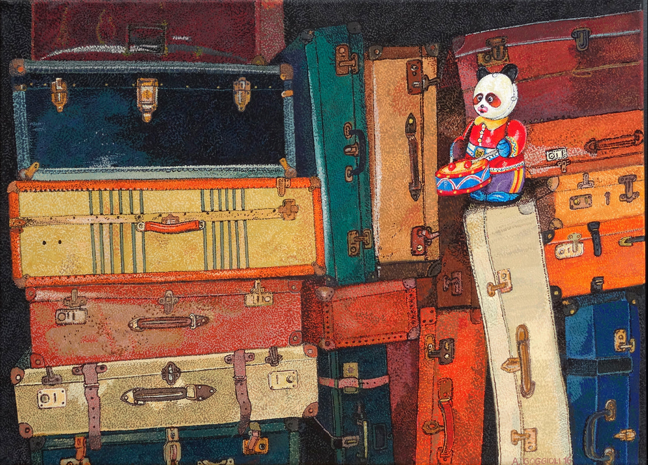 Alessandro Goggioli - Emigración