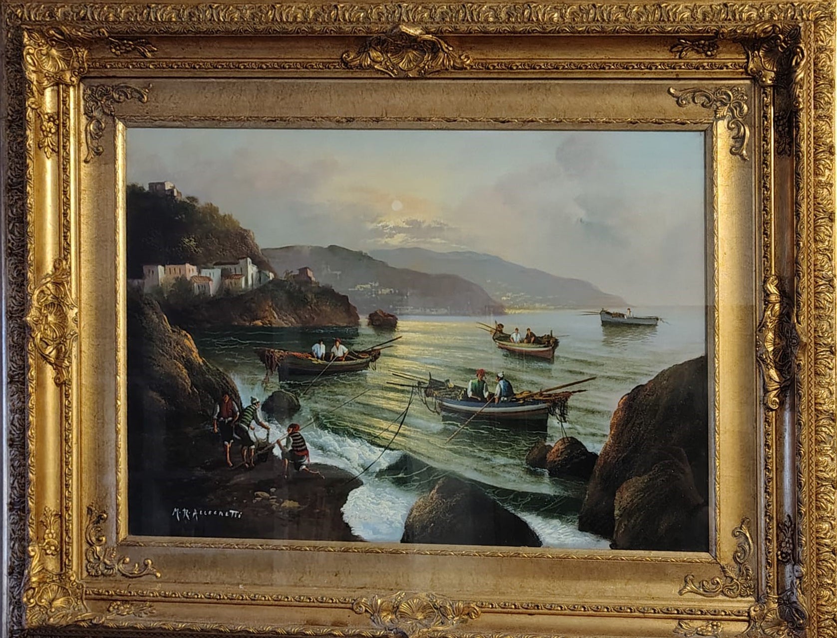 Mario Rosario Allegretti - Sin título (Pescadores)