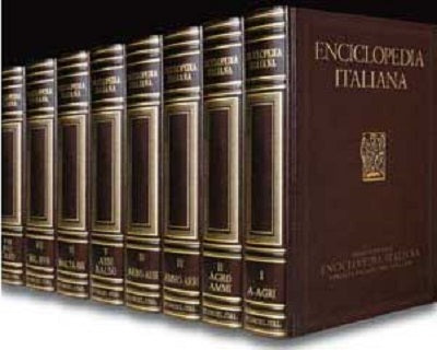 Enciclopedia Italiana di scenze , letteratura ed arti Treccani 1° edizione  (54 Volumi)