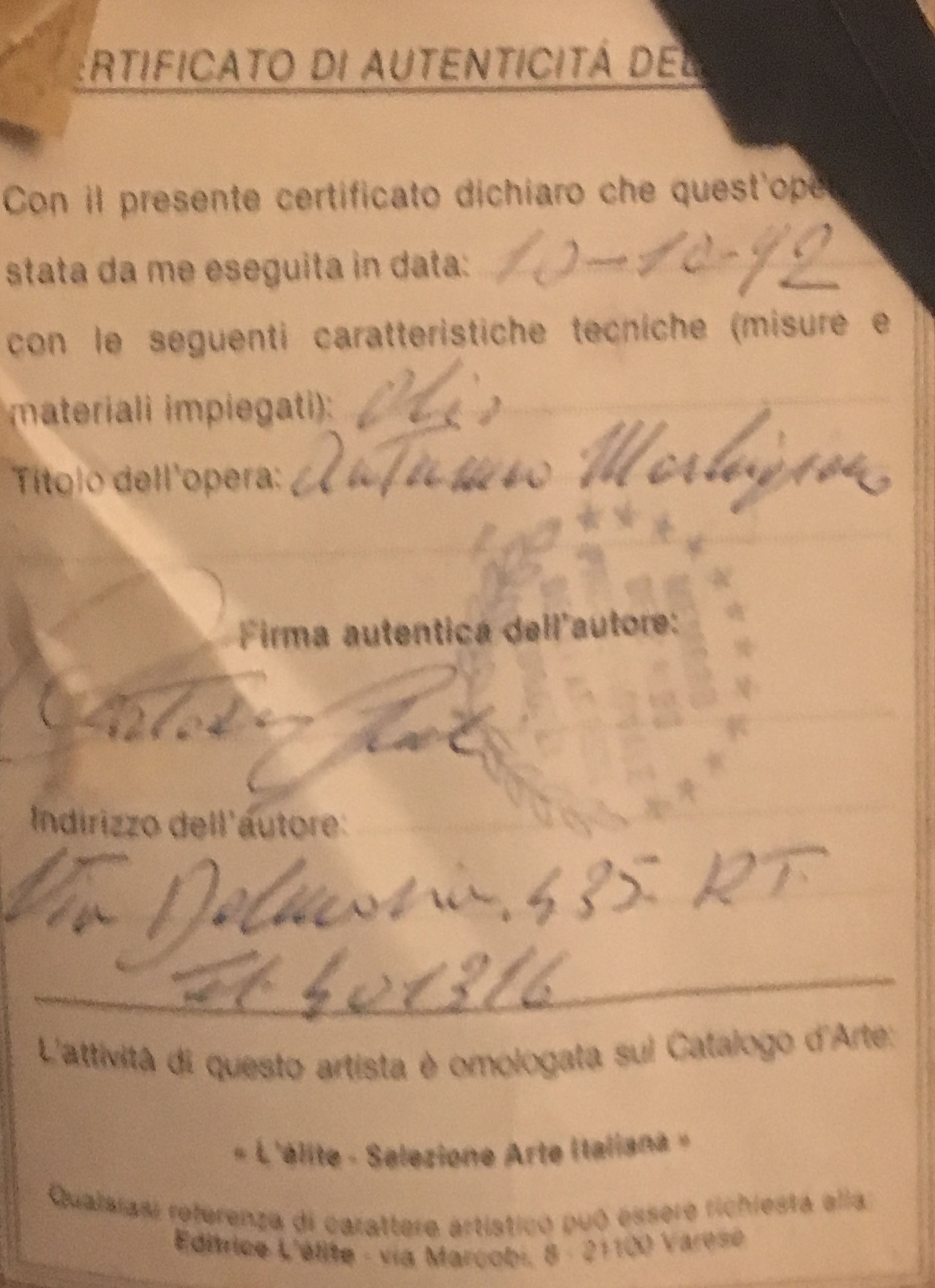 Aristodemo Capecchi - Lago Puccini