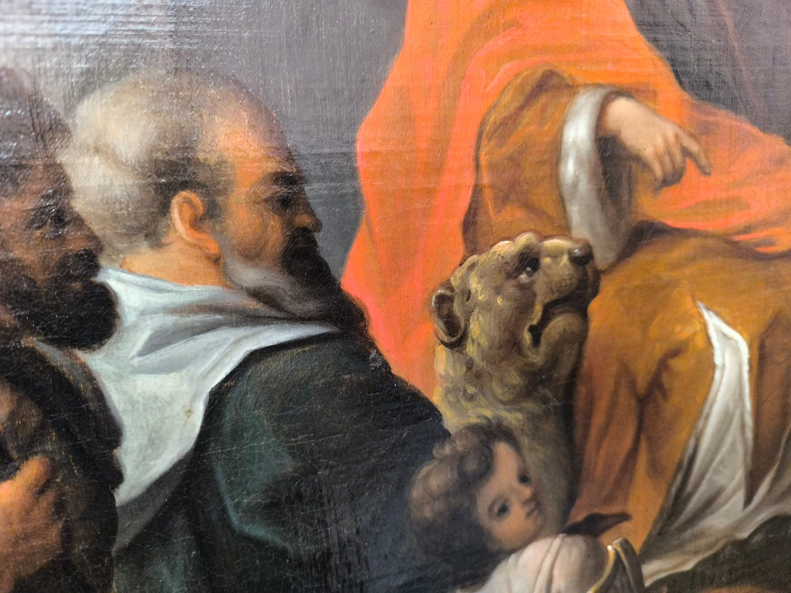 Scuola Luca Giordano (attribuito a) - Salomone e la Regina di Saba