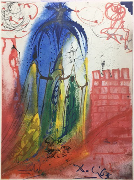 Salvador Dalí - Romeo y Julieta (4 litografías)