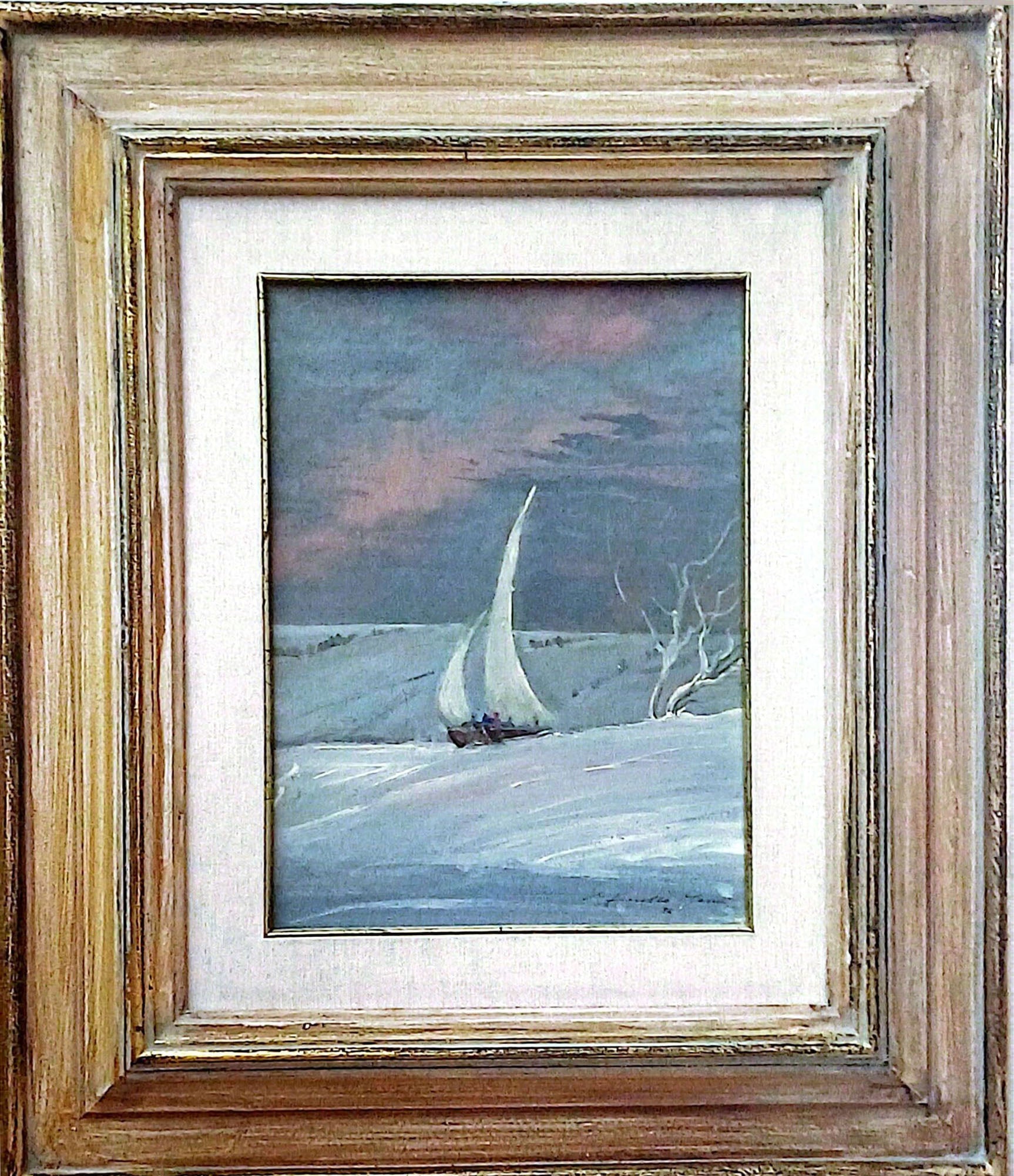 Fiorello Tosoni - La slitta a vela