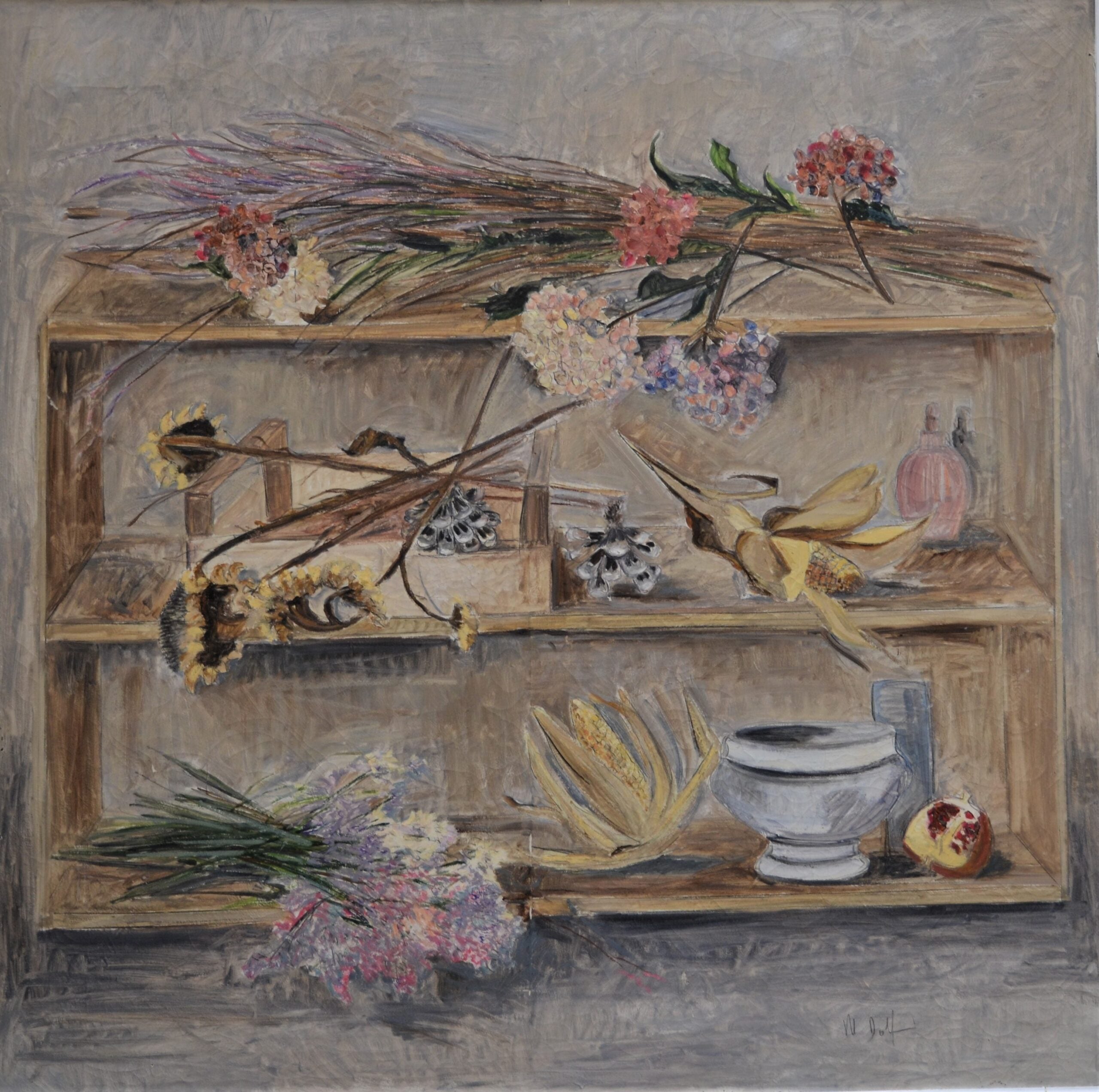 Marco Dolfi - Composition on shelves
