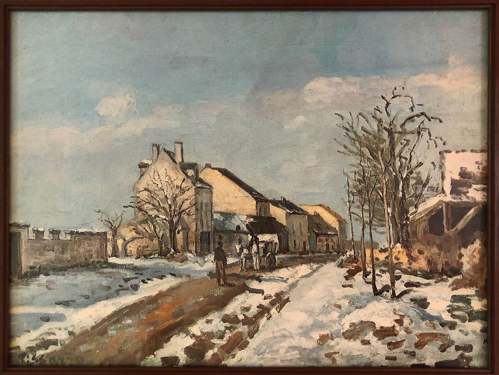 Unknown Artist - Snowy Landscape