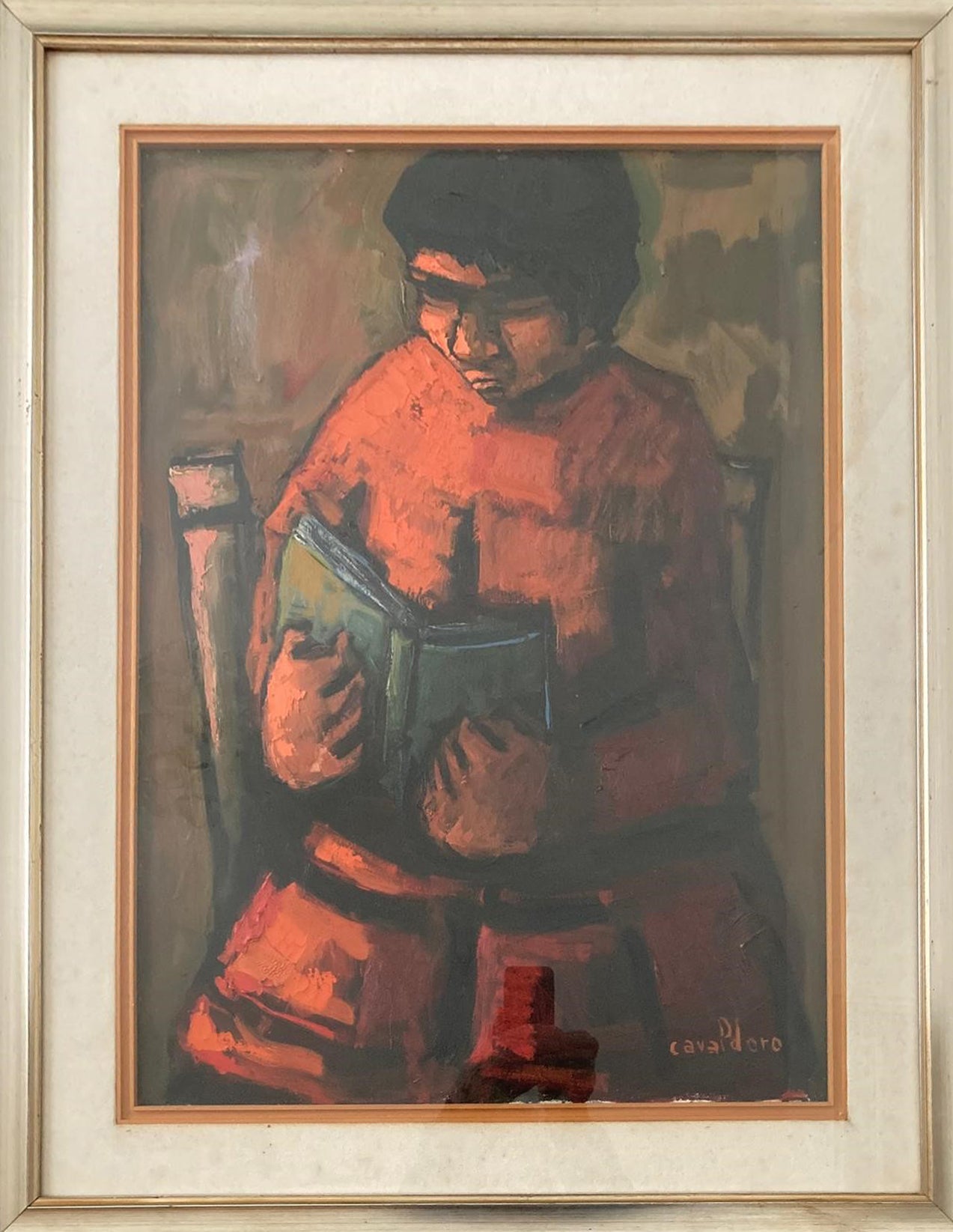 Alfredo Cavaldoro - Donna che legge