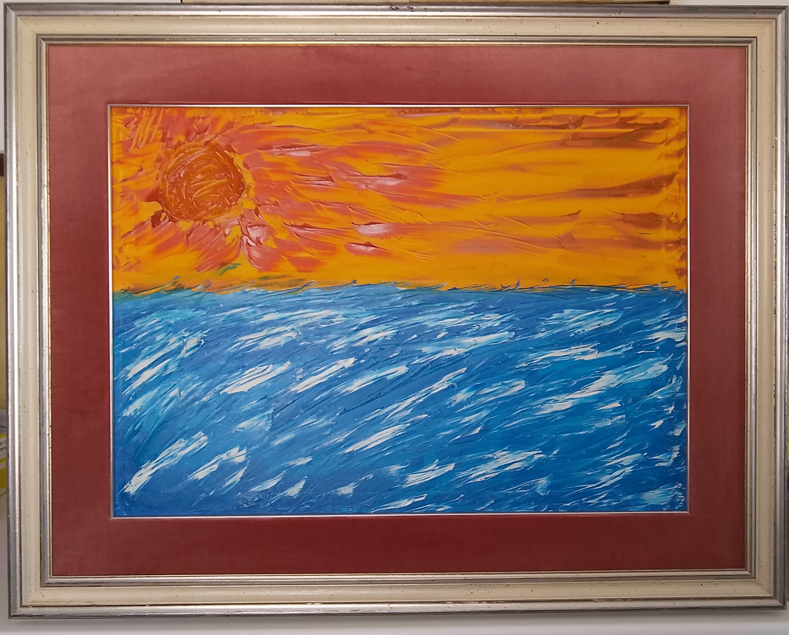 UN SOL ARDIENTE Y UN MAR TORMENTA