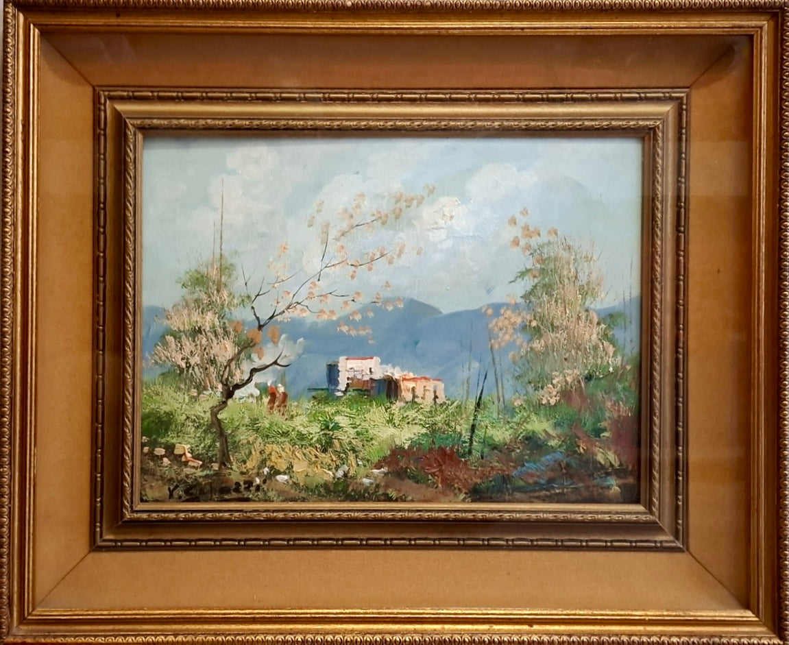 Vincenzo Capozzi - Sin título (Paisaje campesino)