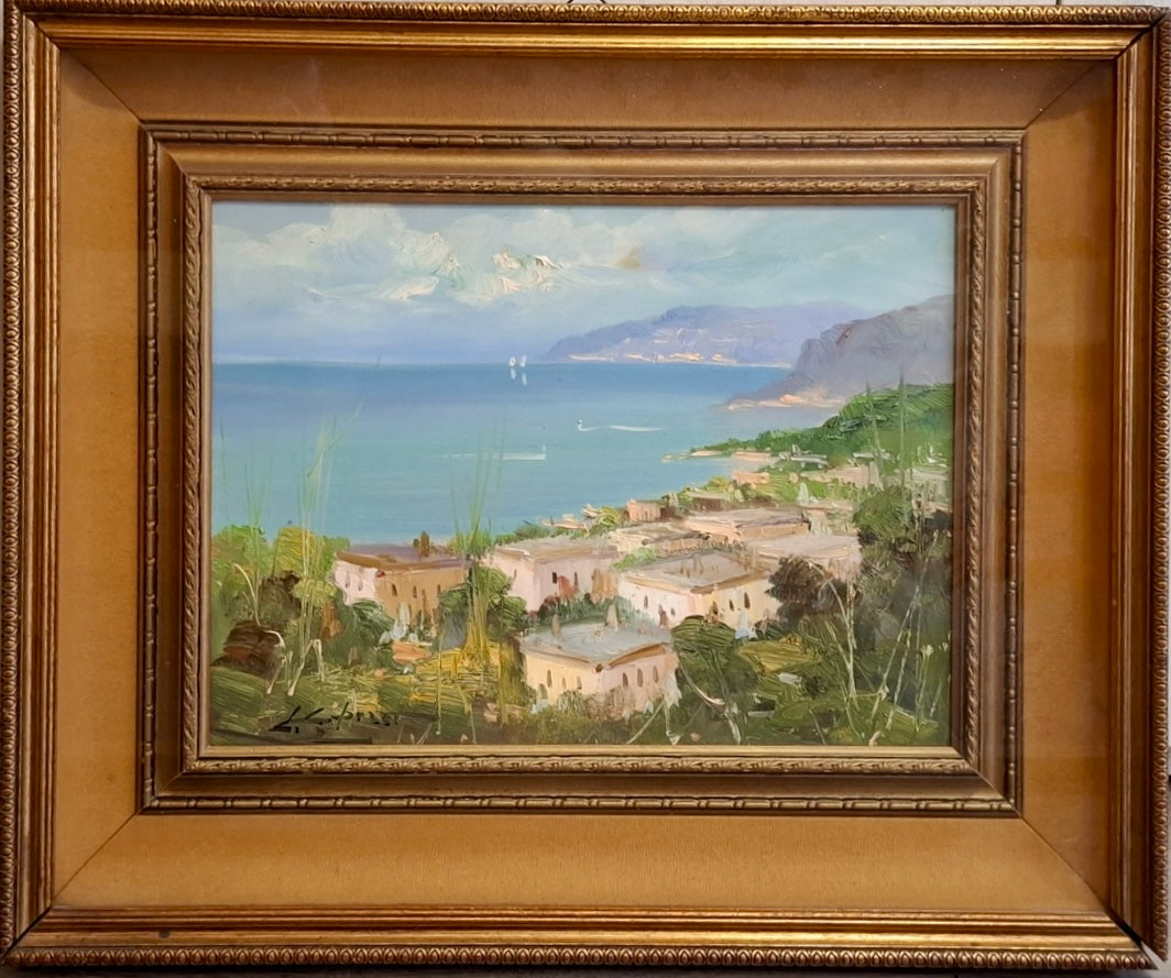 Vincenzo Capozzi - Sin título (Paisaje marítimo)