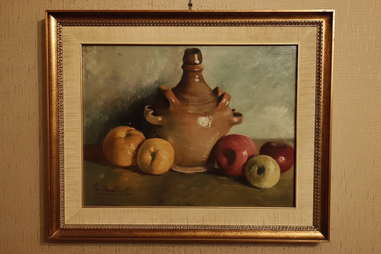Natura morta – Olio su tela – G. Martinelli
