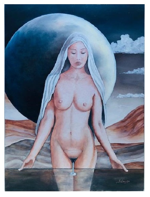 (101)ge24 - 30x40 - oil on MDF - "GRAAL"