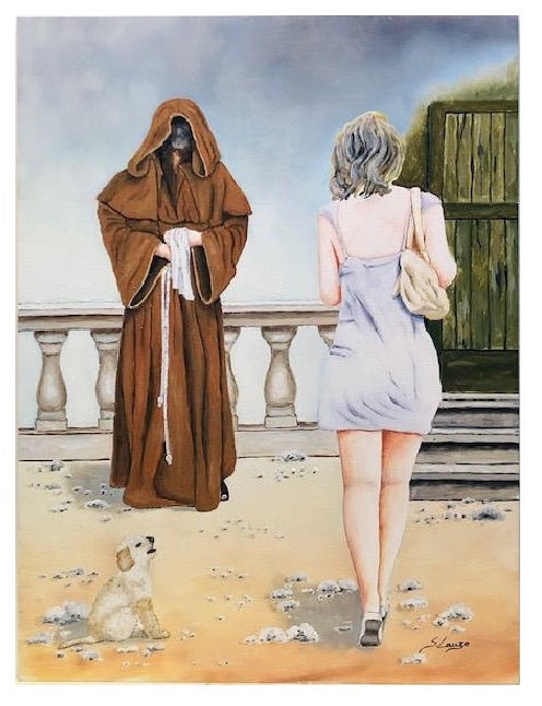 (104)GE24 - 30x40 - oil on MDF - "WONDERFUL THOUGHT"