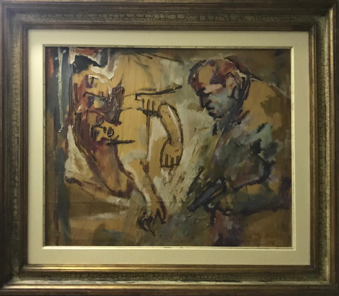 Mino Maccari - Murderer with Lovers