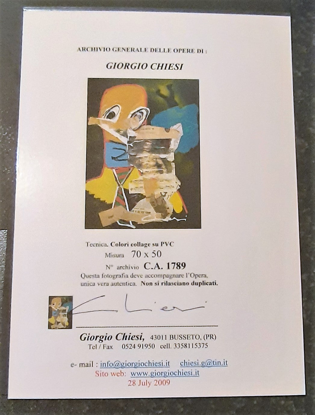 Giorgio Chiesi - Senza titolo
