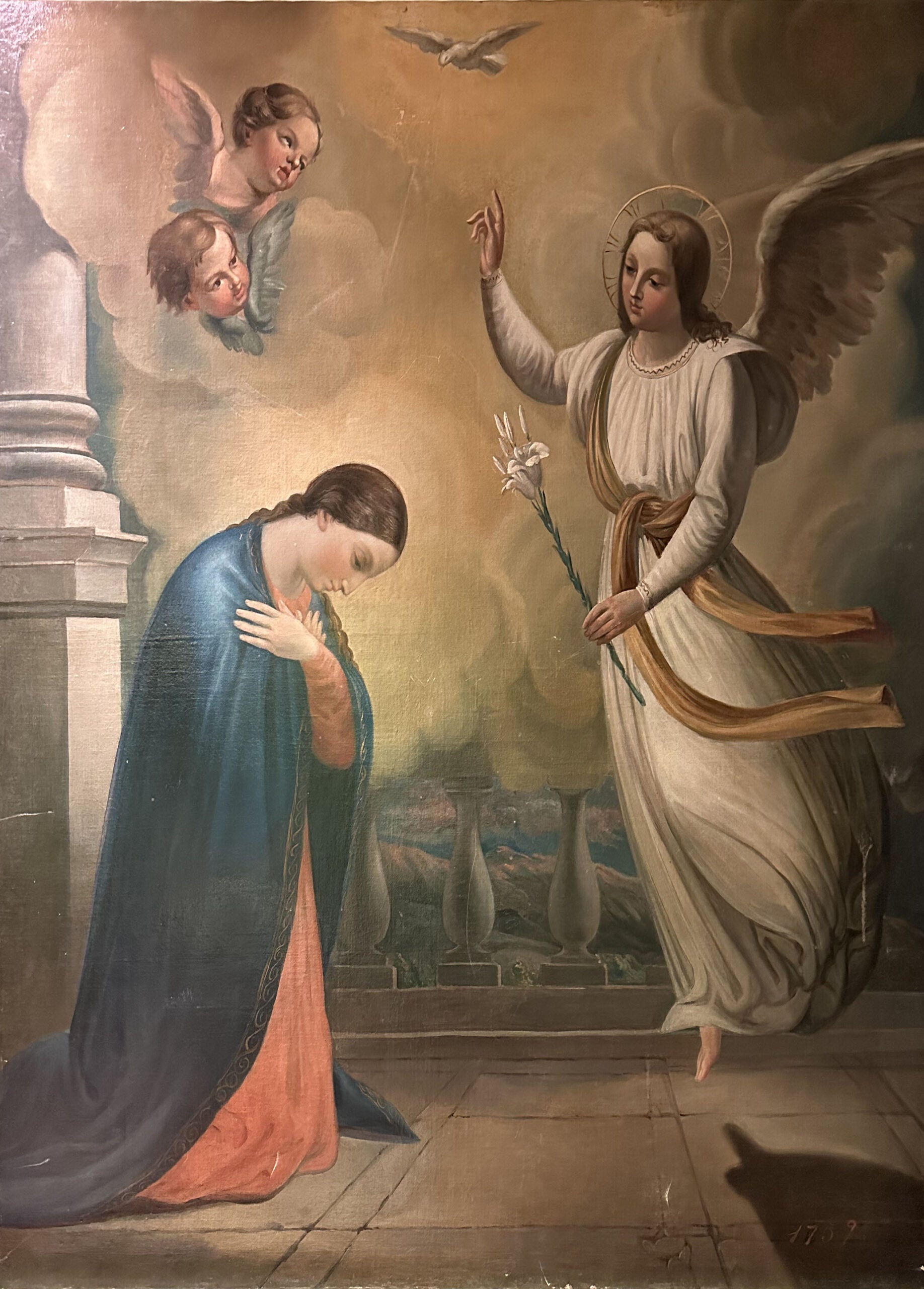 Attributable to Giorgio Anselmi - Annunciation
