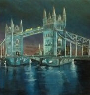 THE TOWER BRIDGE By night