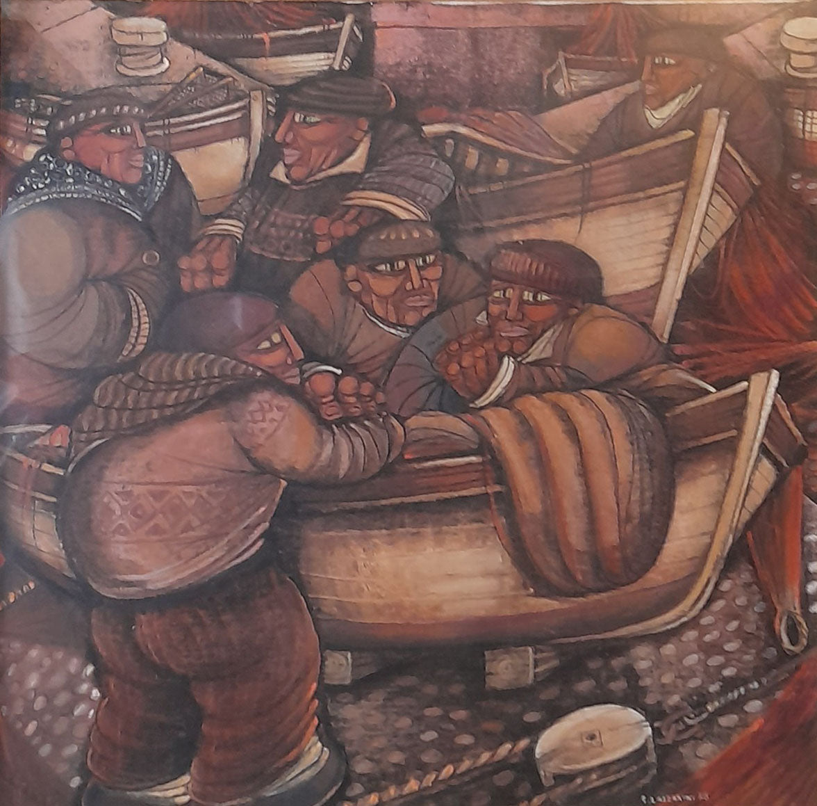 Giovanni Lazzarini - Barcos y marineros