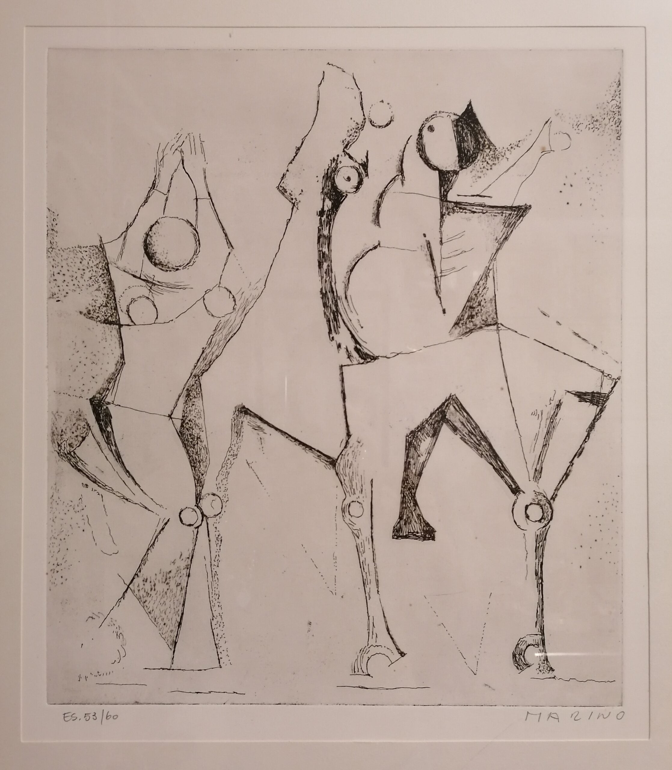 Marino Marini - Caballo y jinetes