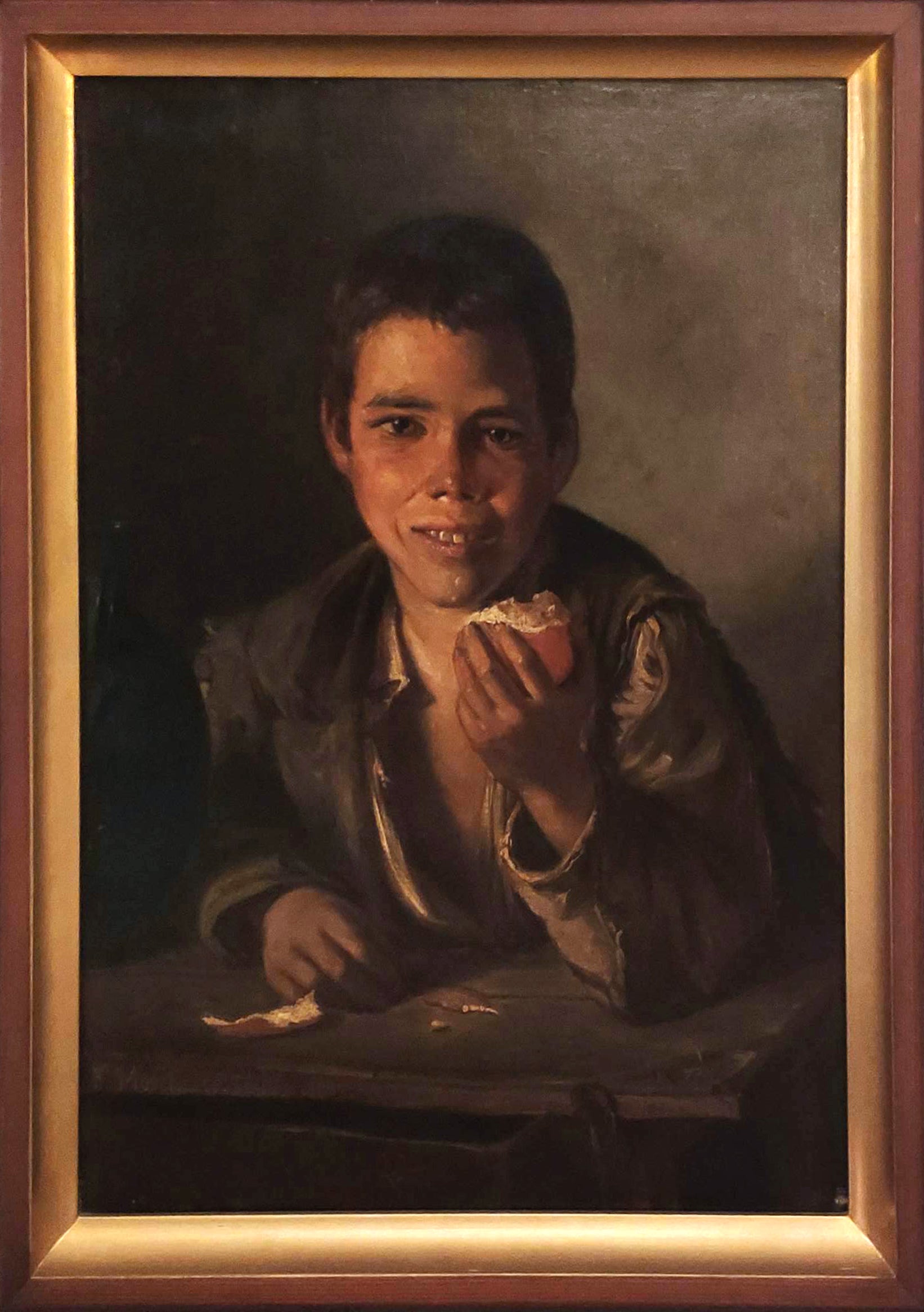 Attributed to Felix Moscheles - Portrait of a Boy