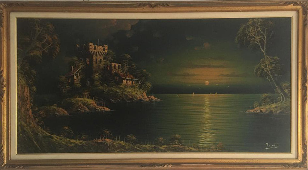 Mario Santini - Reflection of the Moon on the Sea