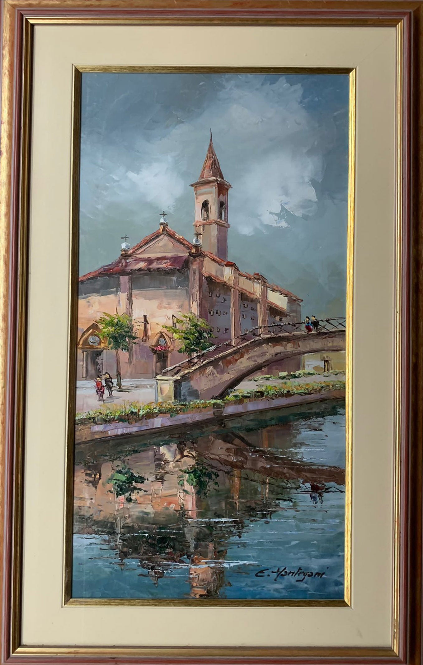 Eugenio Mantegani - San Cristóbal