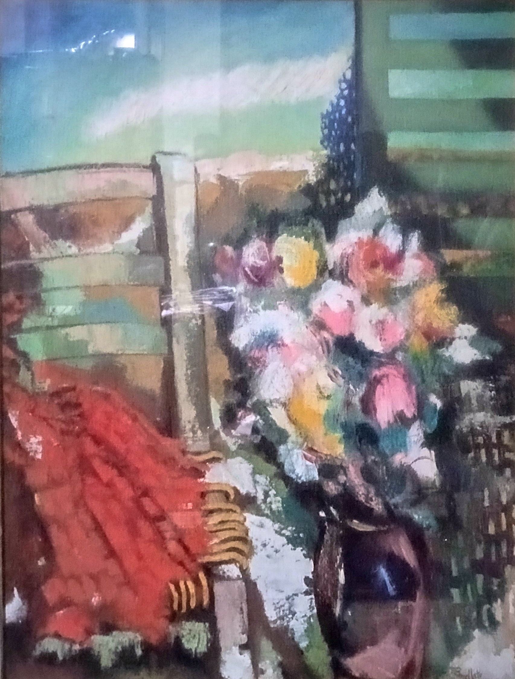 Alfredo Zanellato - Flores y Silla