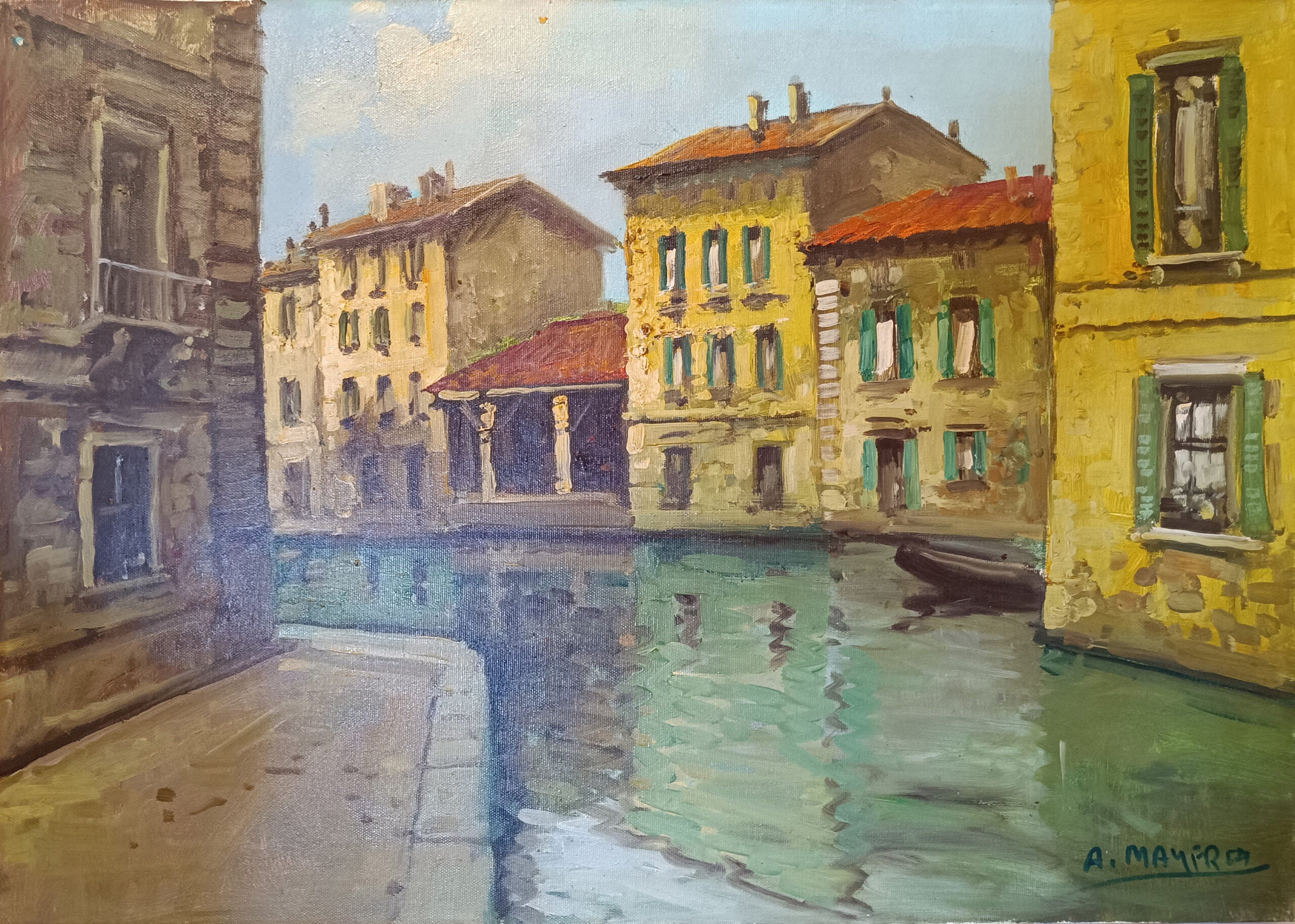 A. Manfredi (Domenico Pignataro) - Sin título (Venecia)