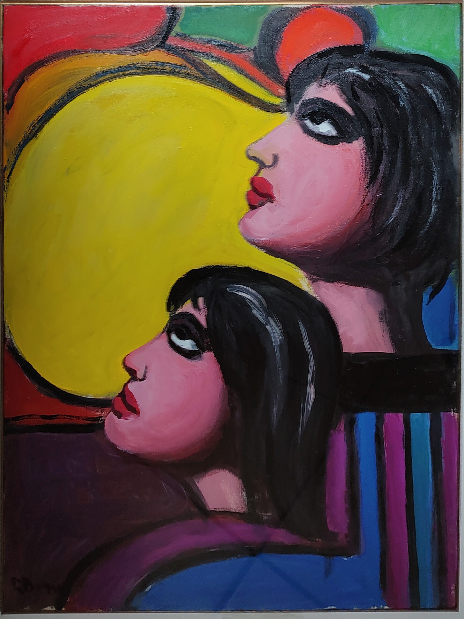 Pompeo Borra - Untitled (Profiles of Women)