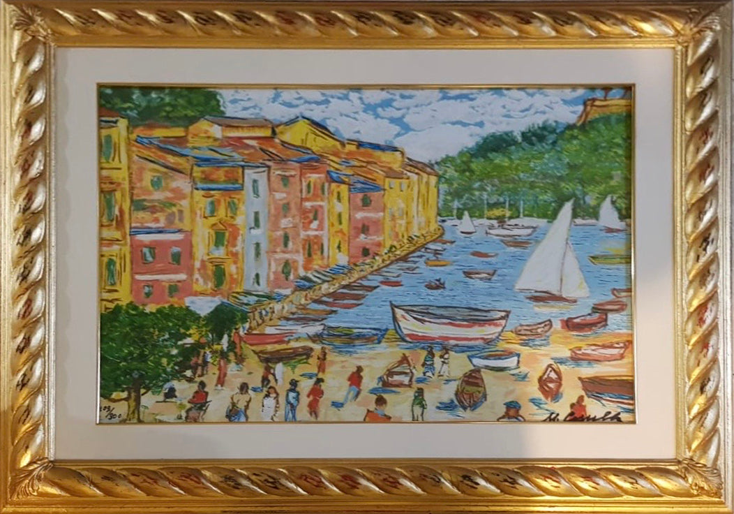 Michele Cascella - Domingo en Portofino