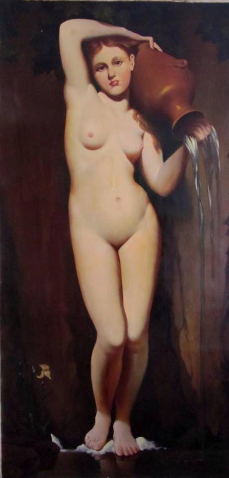 Menshov Anatoly - Ingres-La-Sorgente-1856