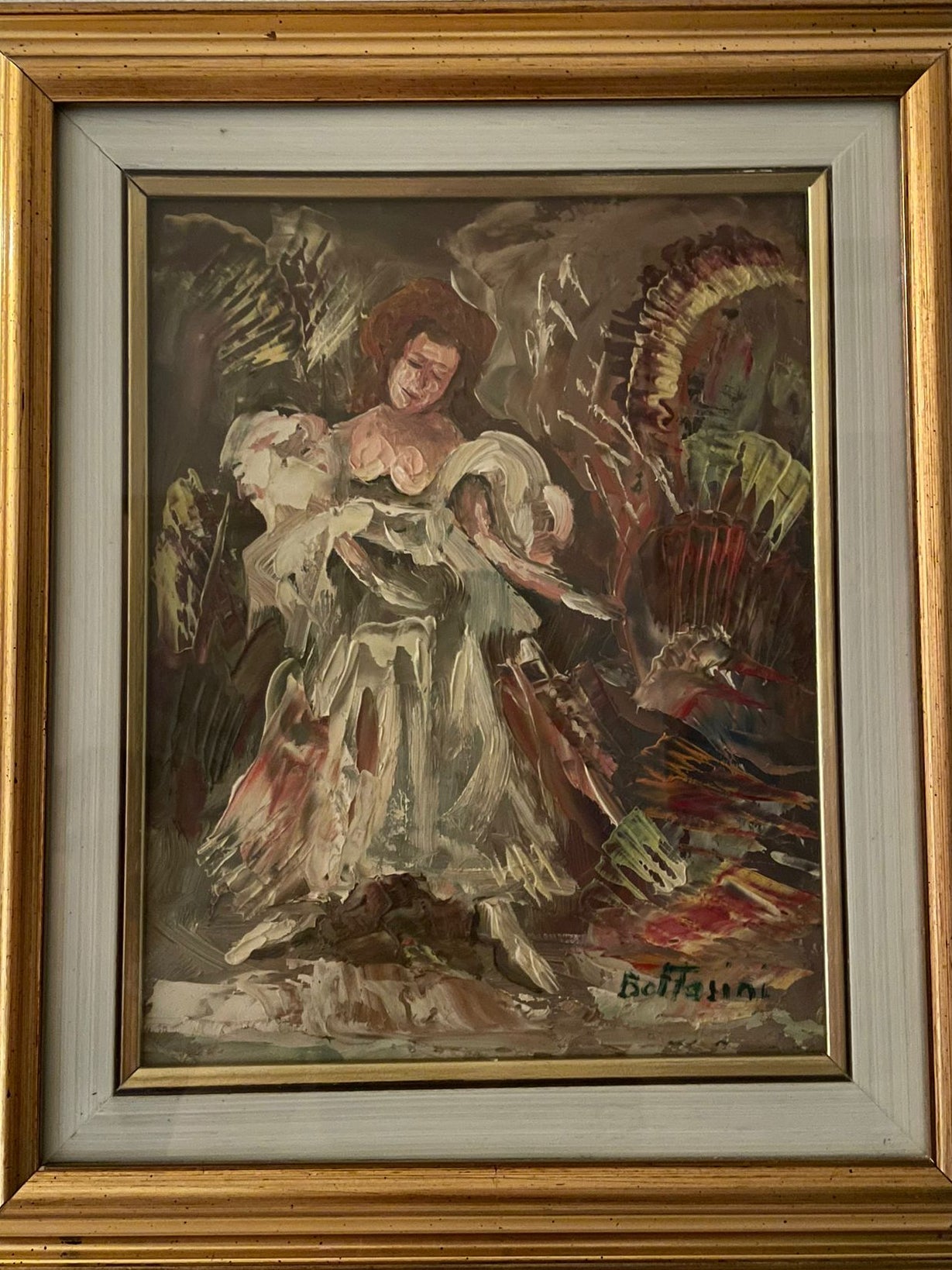 Senza titolo (figura) – Olio su tela – Alessandro Bottasini
