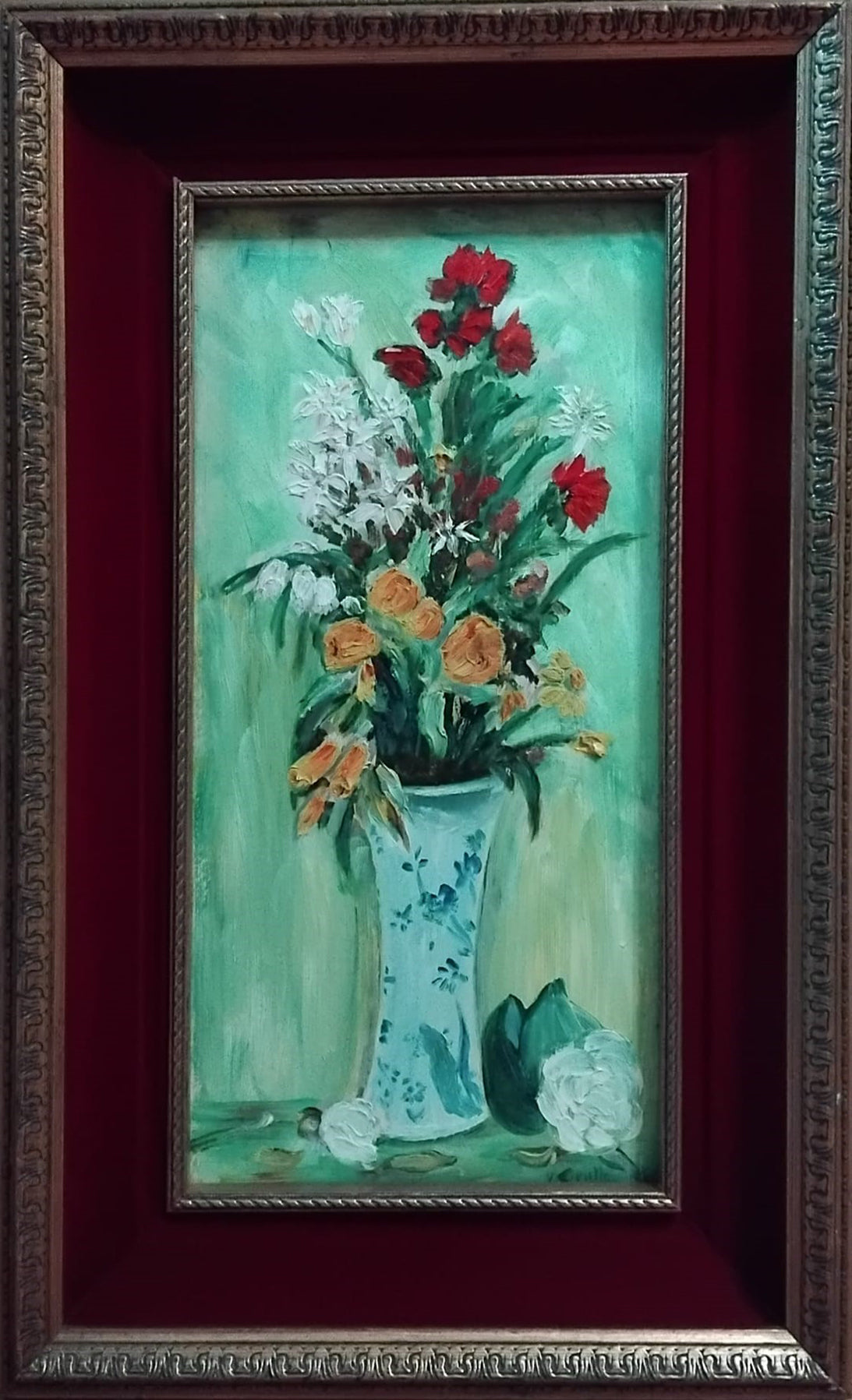 Civiello - Jarrón con flores