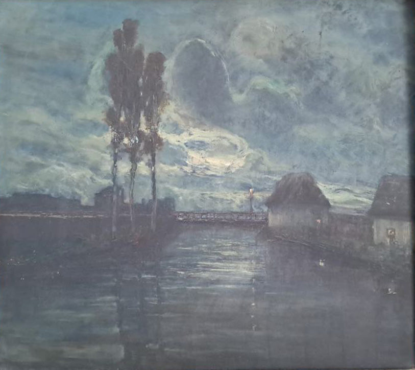 Unknown Author - Nocturne in Holland