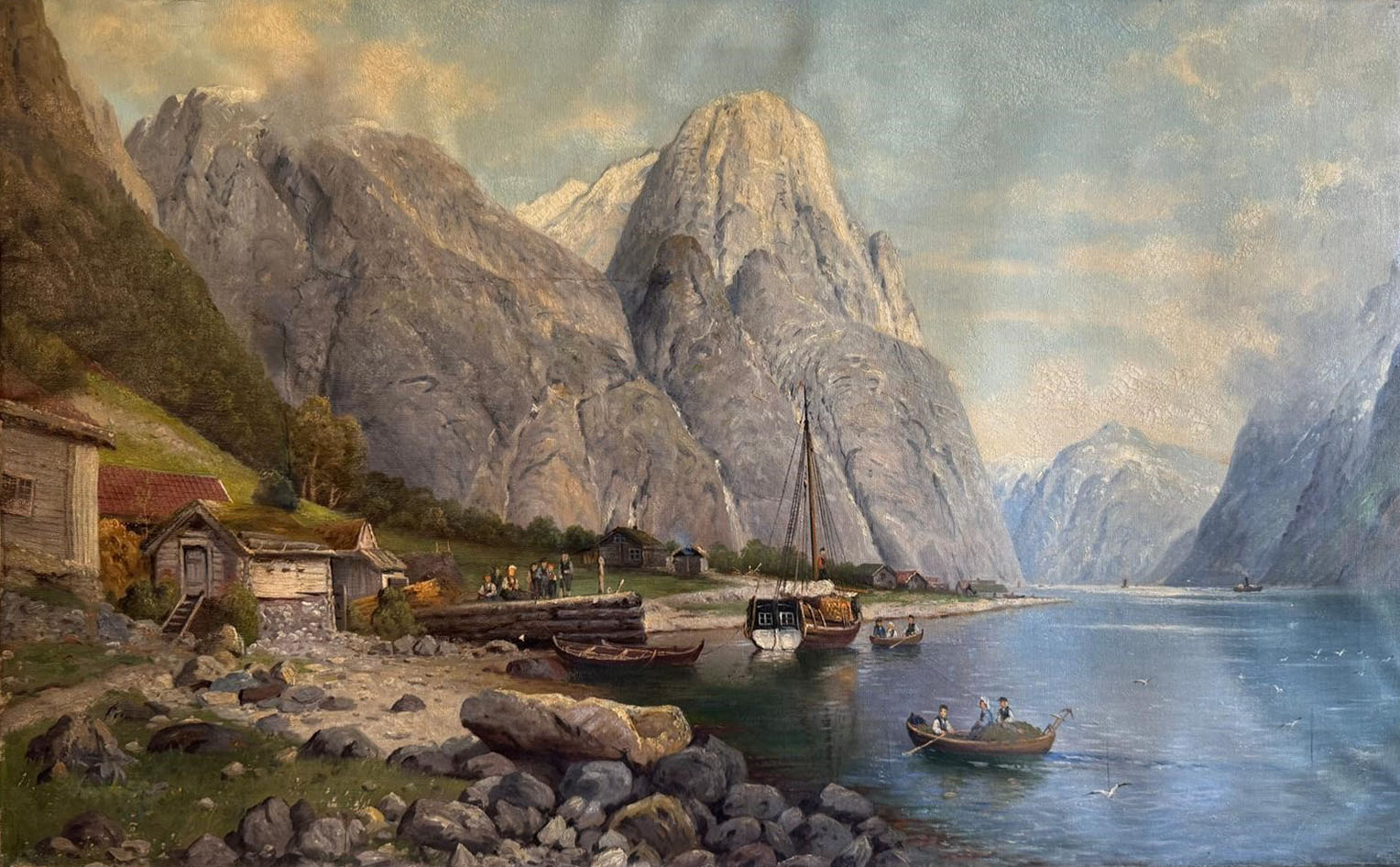Sin título (Paisaje de fiordos) de Anders Askevold