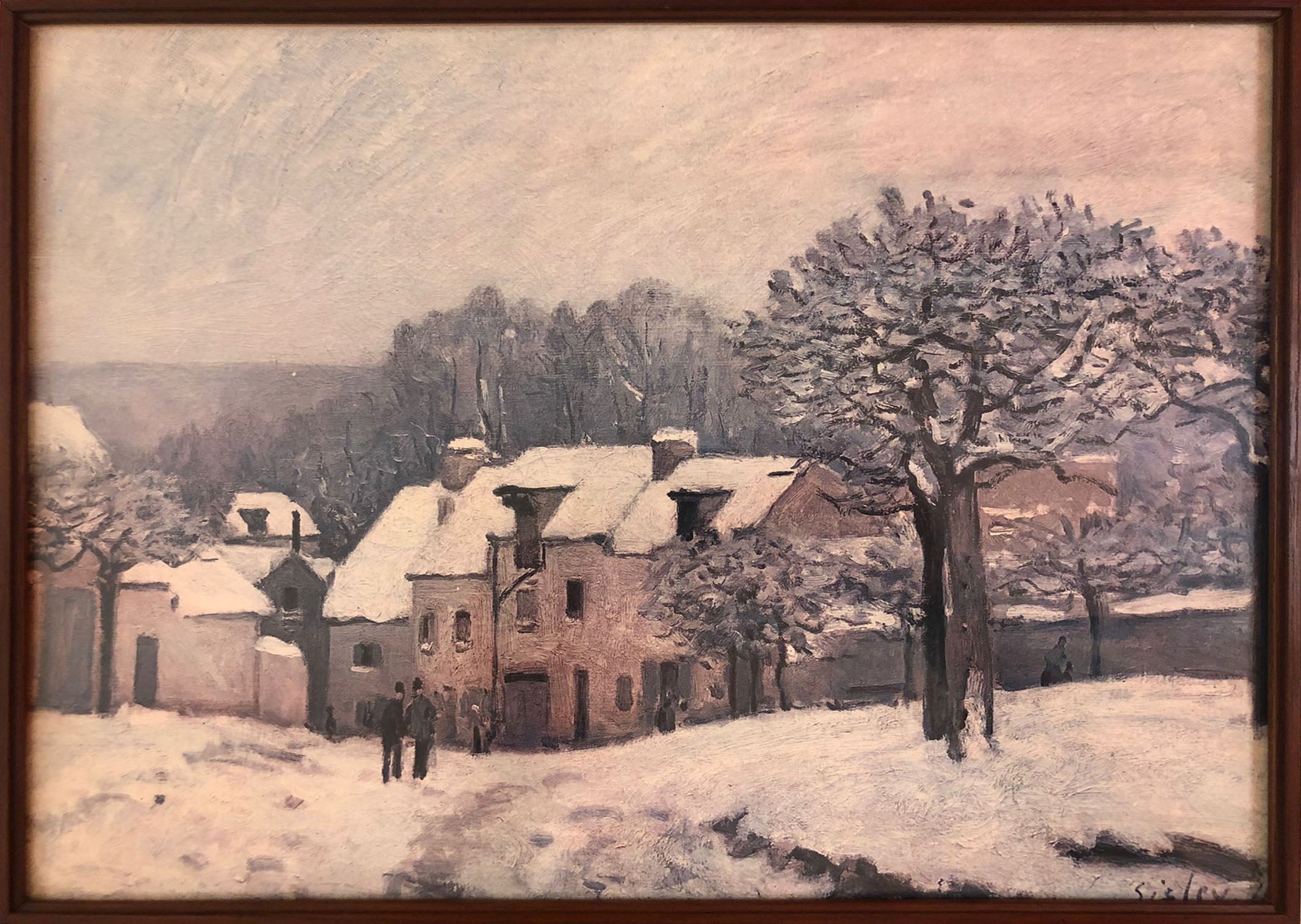 Unknown Artist - Snowy Landscape