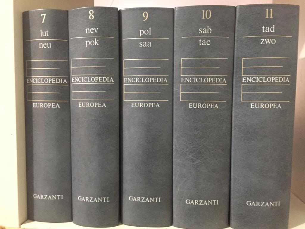 Enciclopedia Europea (12 Volumi) - Garzanti Editore
