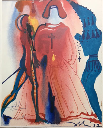Salvador Dalí - Romeo y Julieta (4 litografías)