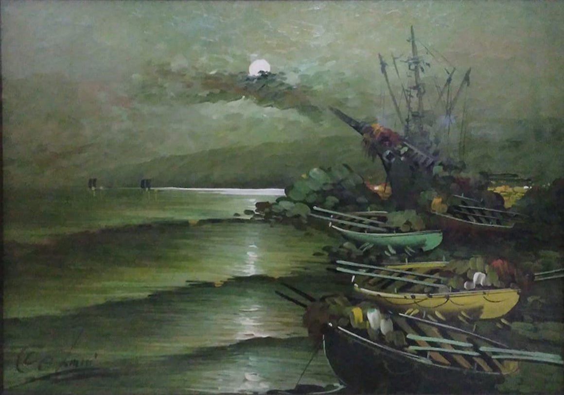 Vincenzo Colucci (atribuido a) - Sin título (Marina)