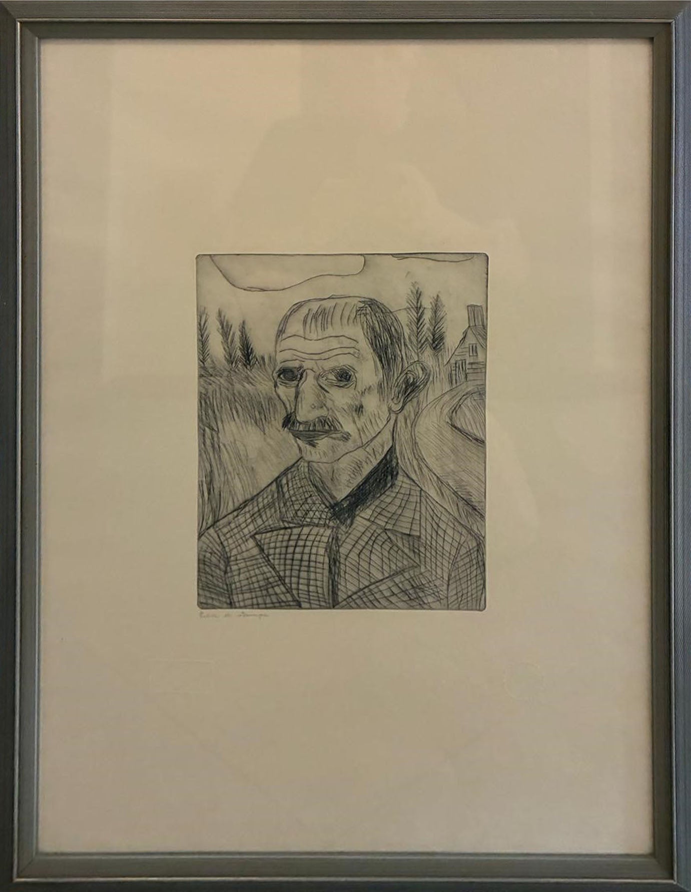 Antonio Ligabue - Autorretrato