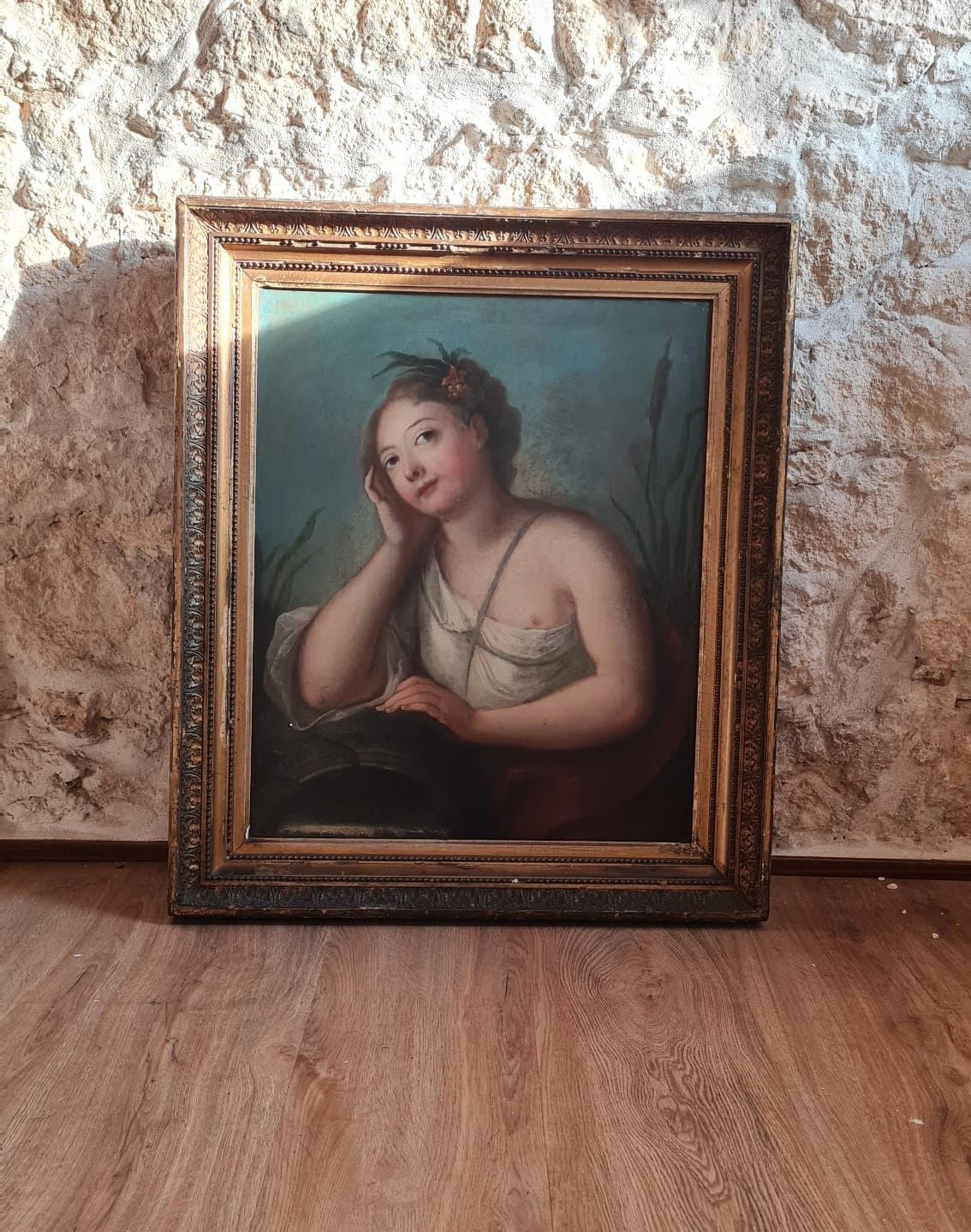 Artista anónimo - Retrato de una niña