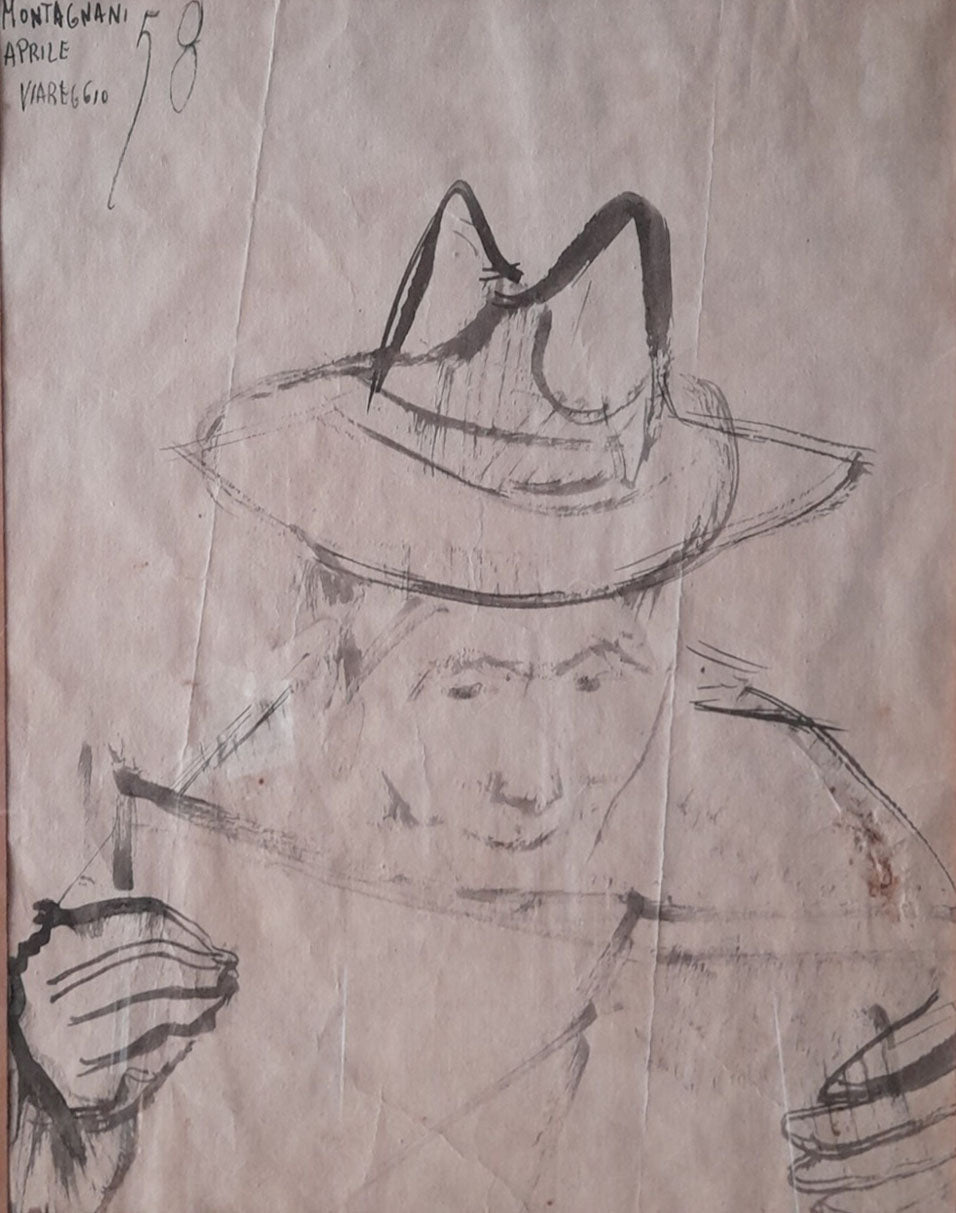 Emilio Montagnani - Elio Bonelli (portrait)