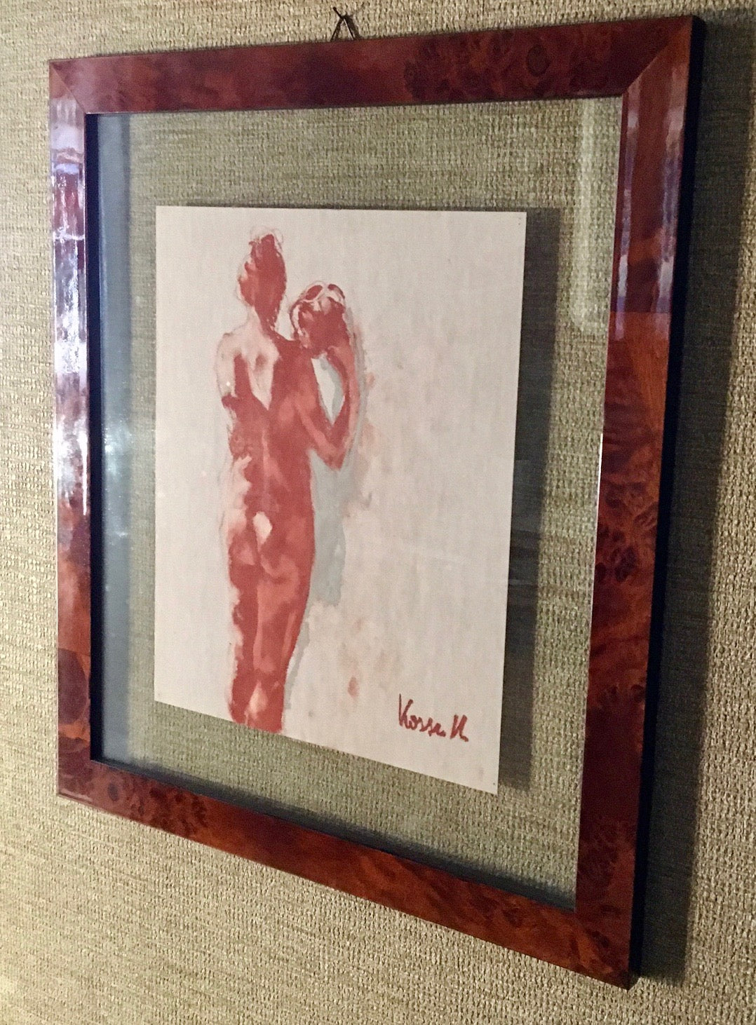 Wolfgang Alexander Kossuth - Desnudo con una jarra