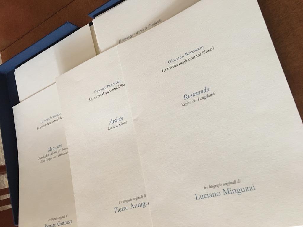 Homenaje a Giovanni Boccaccio - Scripta Manent