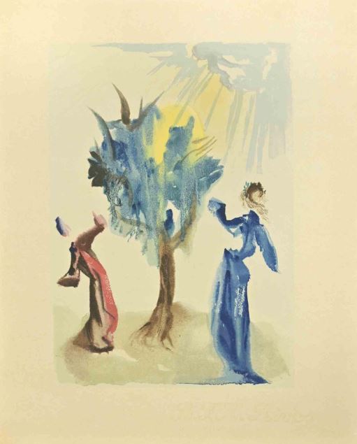 Salvador Dalí - Purgatorio: El árbol del castigo