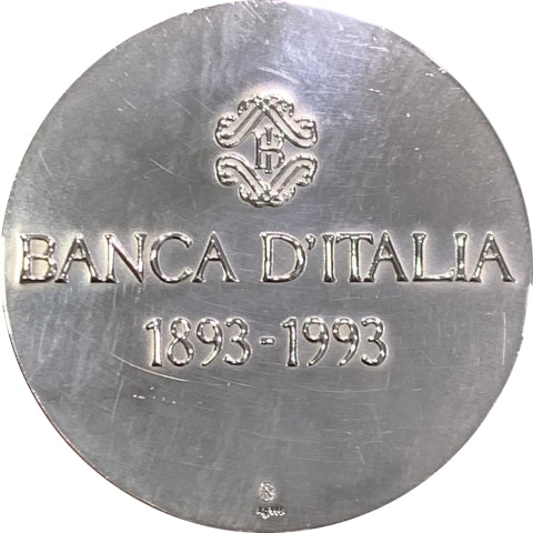 Medal, Allegory of the history and values ​​of the Bank of Italy