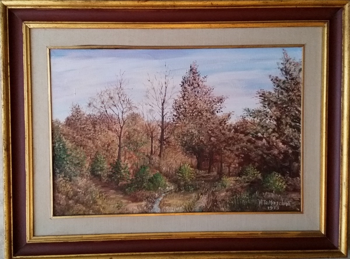 Vito Marchini - Bosque en el municipio de Pienza