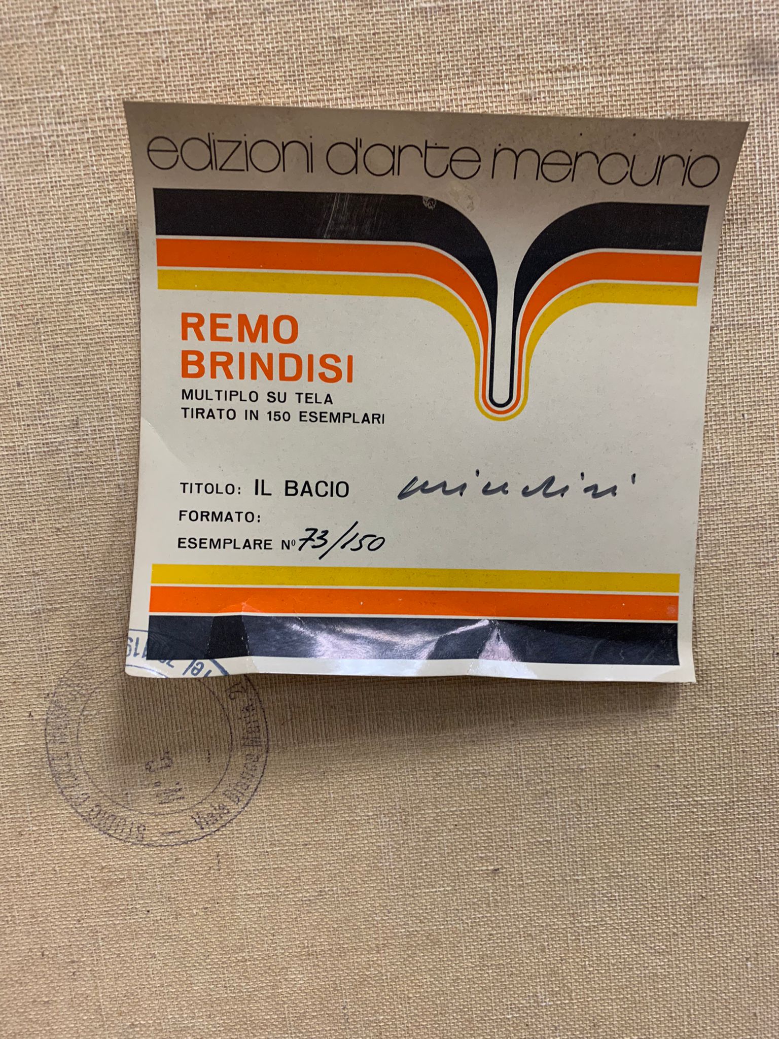 Remo Brindisi - Senza titolo